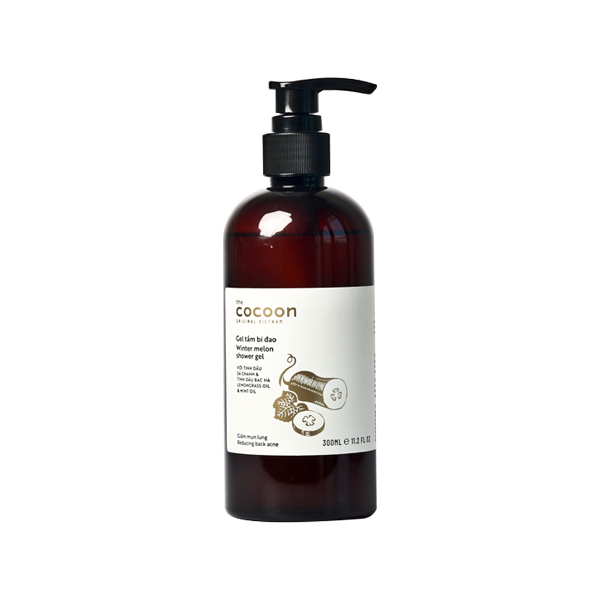 Gel tắm bí đao trị mụn lưng Cocoon MC