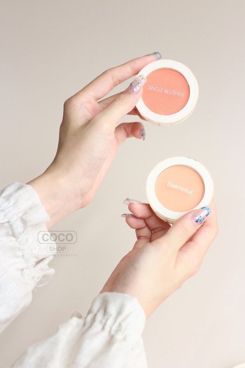Phấn Má The Saem Saemmul Single Blusher - CR03