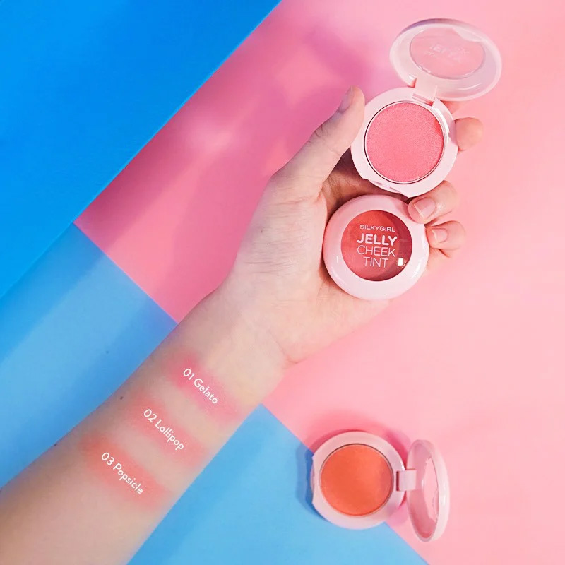 Phấn Má Silkygirl Jelly Cheek Tint Dạng Thạch 3g - 03 Popsicle