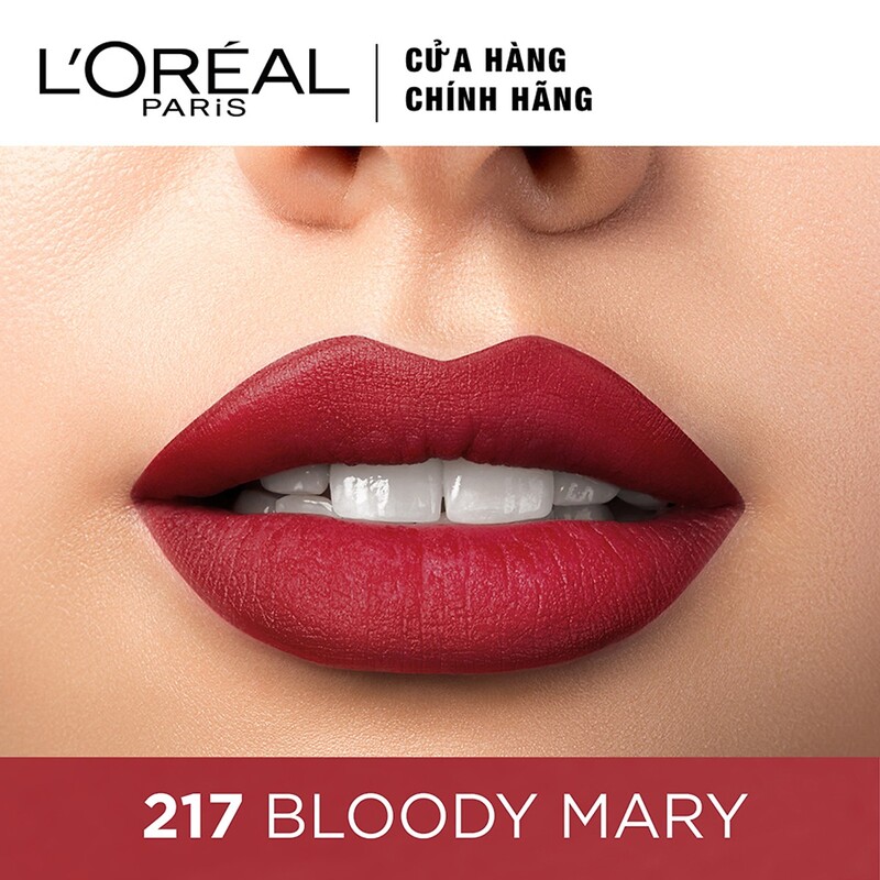 Son Thỏi L'Oreal Color Riche Matte Dạng Lì Mịn Môi  - 217
