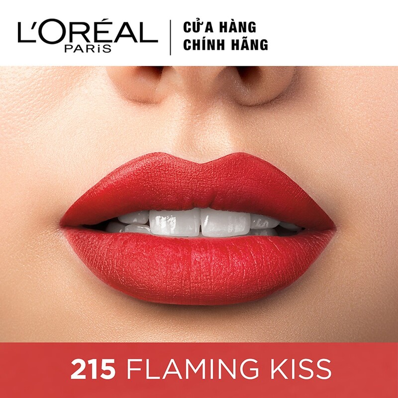 Son Thỏi L'Oreal Color Riche Matte Dạng Lì Mịn Môi  - 215