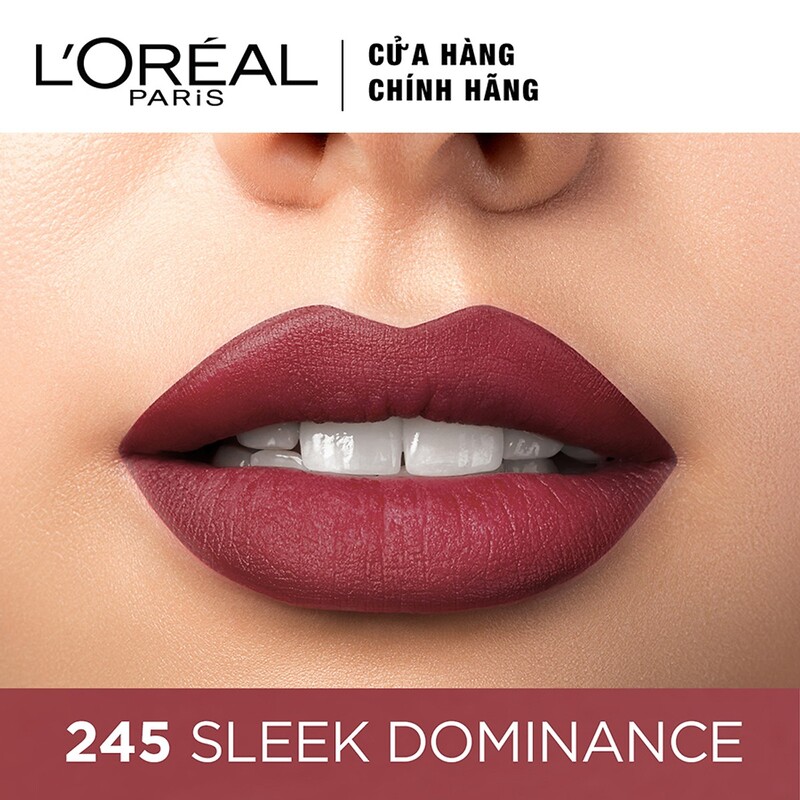 Son Thỏi L'Oreal Color Riche Matte Dạng Lì Mịn Môi - 245
