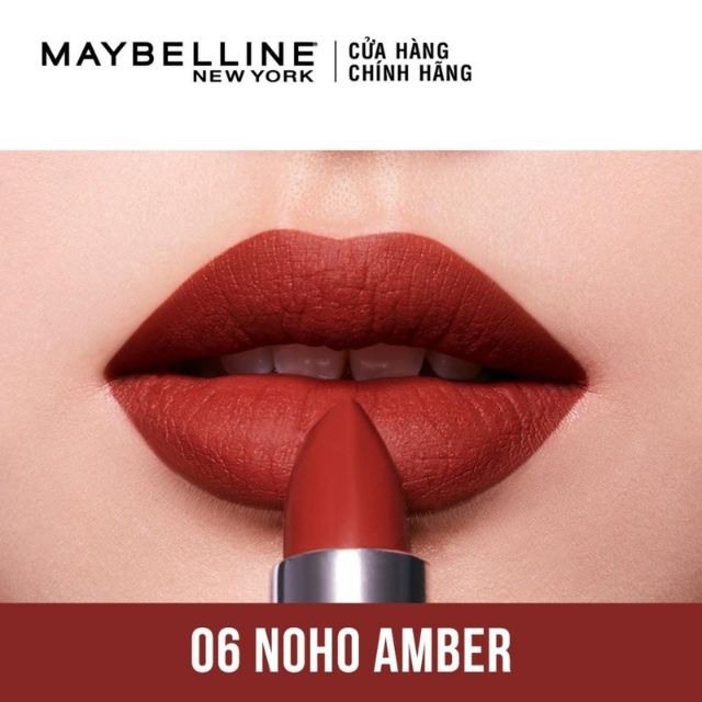 Son Thỏi Maybelline Color Sensational The Bricks City Heat - 06