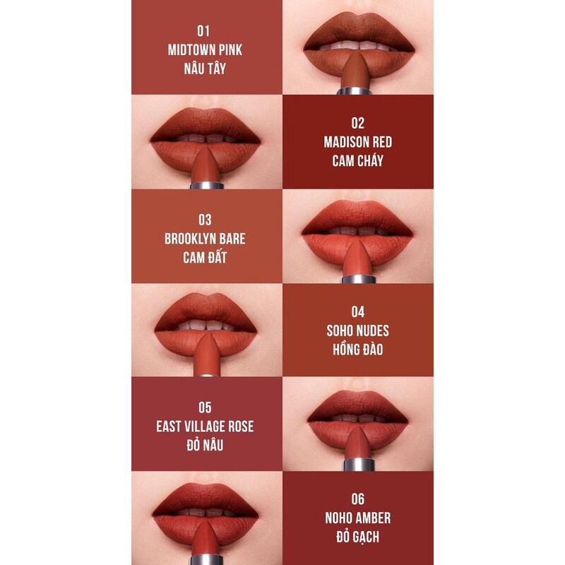 Son Thỏi Maybelline Color Sensational The Bricks City Heat - 04