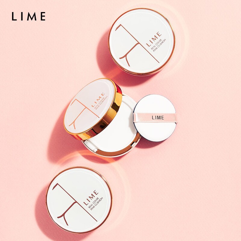 Phấn Nước Lime Real Cover Pink Cushion SPF50+ PA+++ No.10 20g