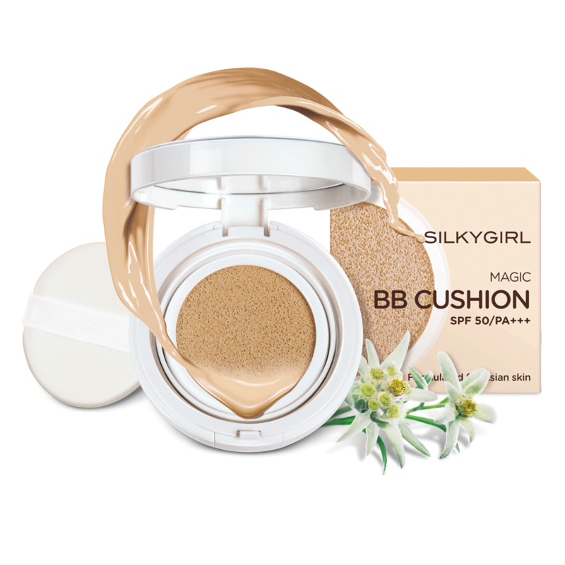 Phấn Nước Silkygirl Magic BB Cushion - 01 Natural Light