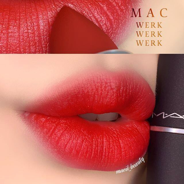 Son Thỏi MAC Matte Lipstick - 922 Werk Werk Werk