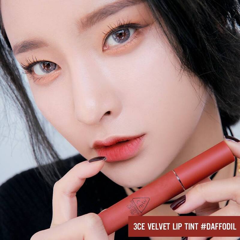 Son Kem 3CE Velvet Lip Tint Daffodil 4g