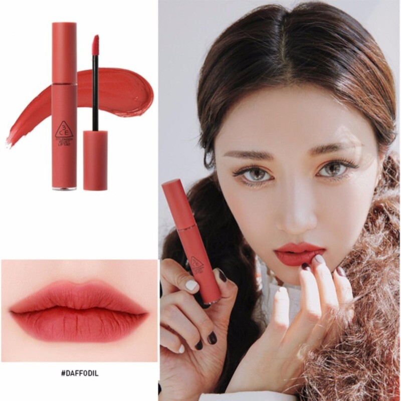 Son Kem 3CE Velvet Lip Tint Daffodil 4g