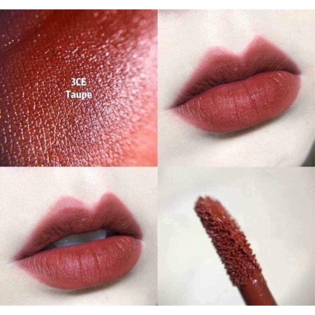 Son Kem 3CE Velvet Lip Tint Taupe 4g