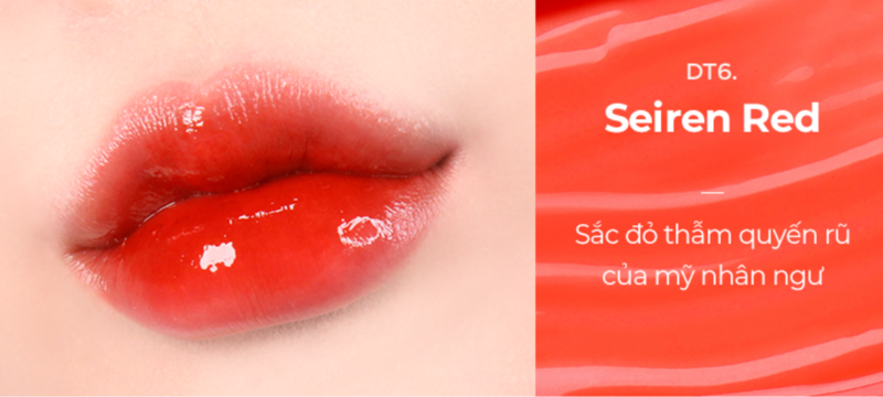 Son Tint Bóng Merzy Aurora Dewy Tint DT6 5.5g