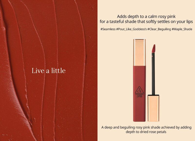 Son Kem 3CE Cloud Lip Tint - Live A Little 4g