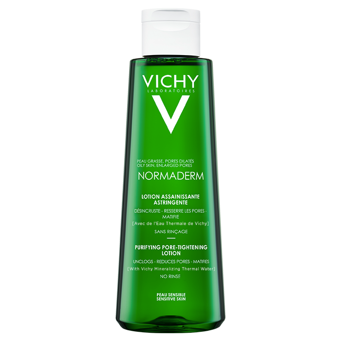 Nước Cân Bằng Vichy Normaderm Purifying Pore-Tightening Giảm Mụn, Nhờn 200ml