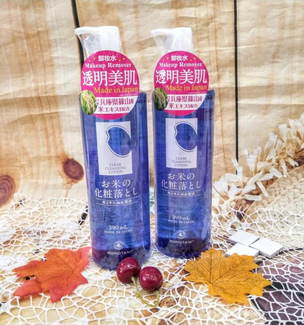 Nước Tẩy Trang Momotani White Moisture Clear Cleansing Lotion 390ml