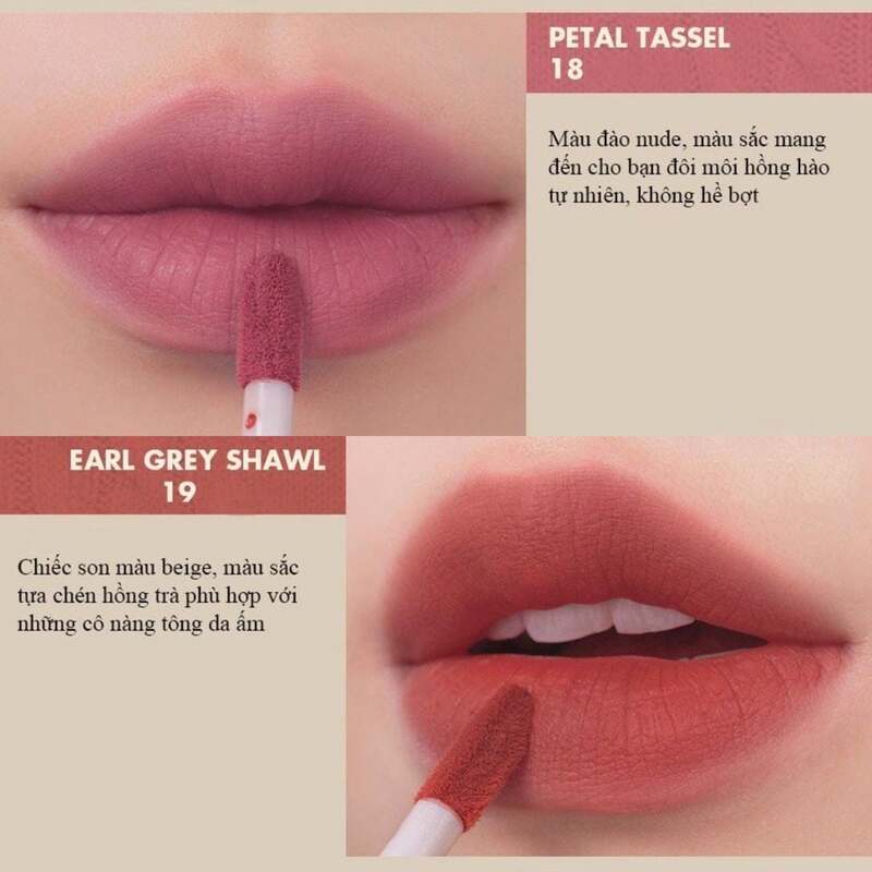 Son Kem Romand Zero Velvet Tint 18 Petal Tassel