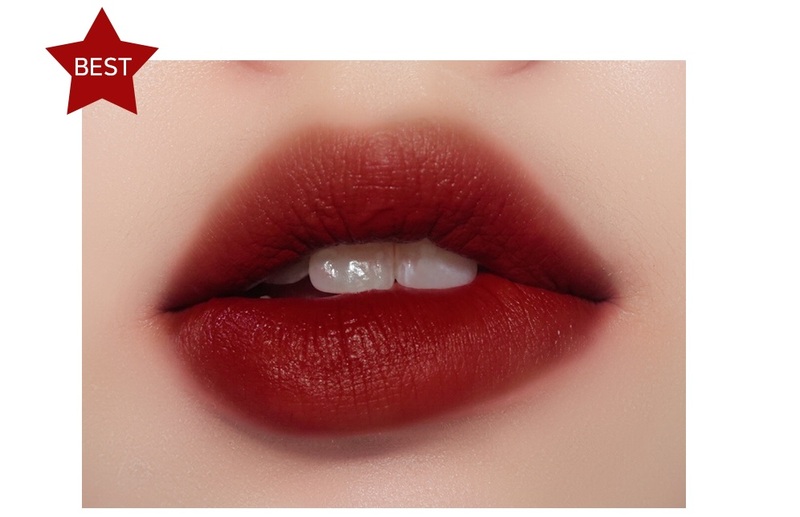 Son Kem Dearmay Breeze Velvet Lip Tint 05 Fig Shot Đỏ Nâu 4.4g 
