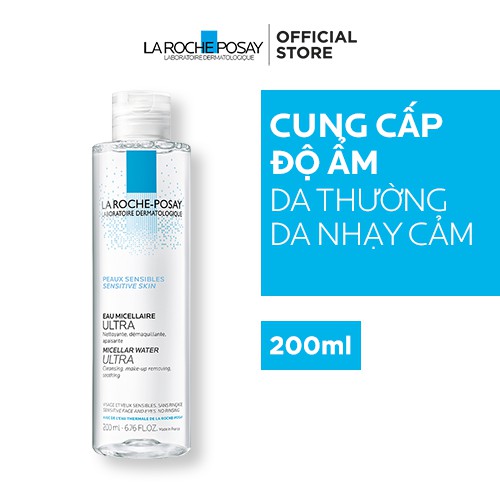 Nước Tẩy Trang La Roche-Posay Dành Cho Da Thường Da Nhạy Cảm 200ml