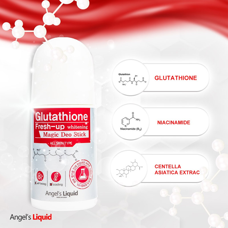 Lăn khử mùi dưỡng trắng Angle's Liquid 60ml