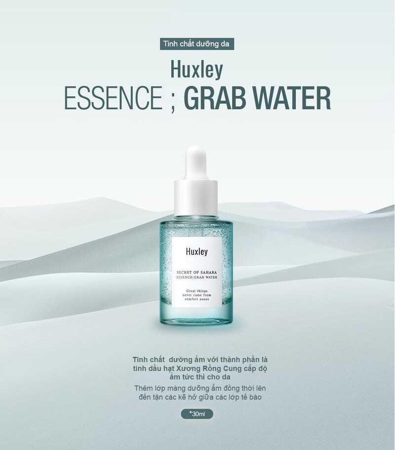 Bộ Sản Phẩm HUXLEY Hydration Trio - Cấp Nước