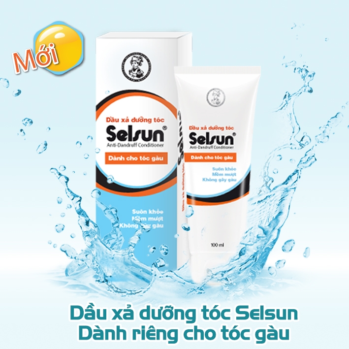 Dầu Xả Selsun Dưỡng Tóc Ngăn Ngừa Gàu 100ml