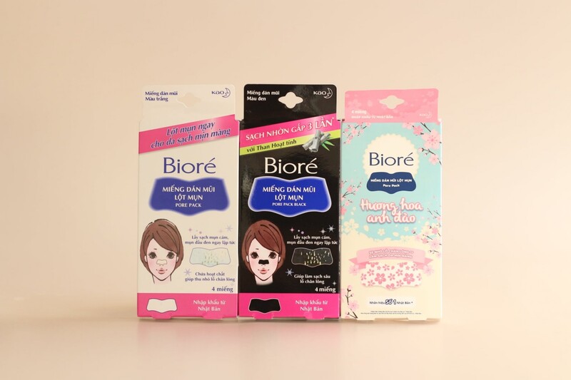 Miếng Dán Bioré Lột Mụn Mũi Không Hương 4PCS