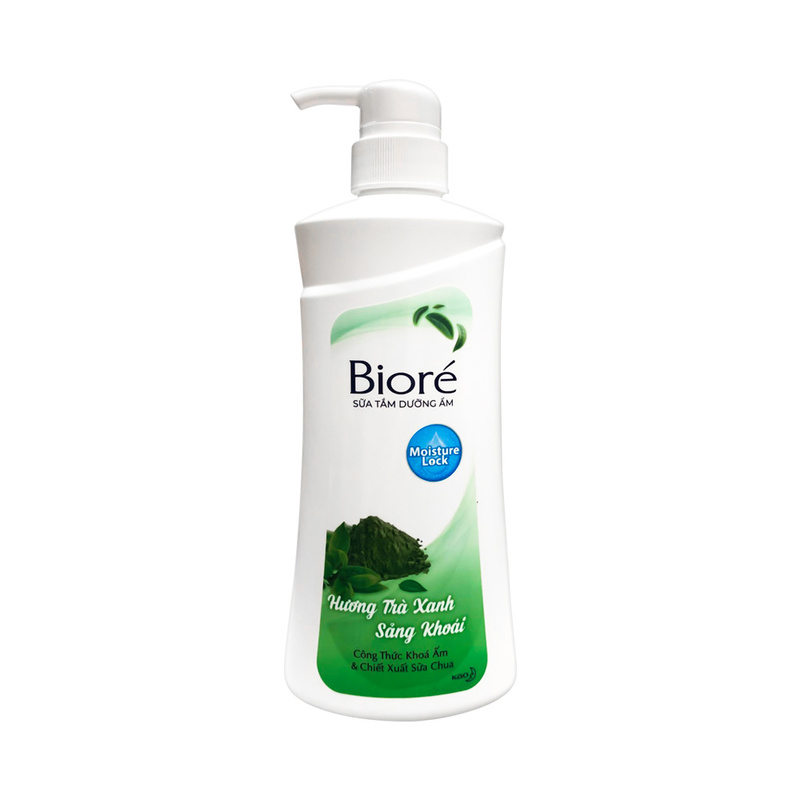 Sữa Tắm Bioré Dưỡng Ẩm - Hương Trà Xanh 530g