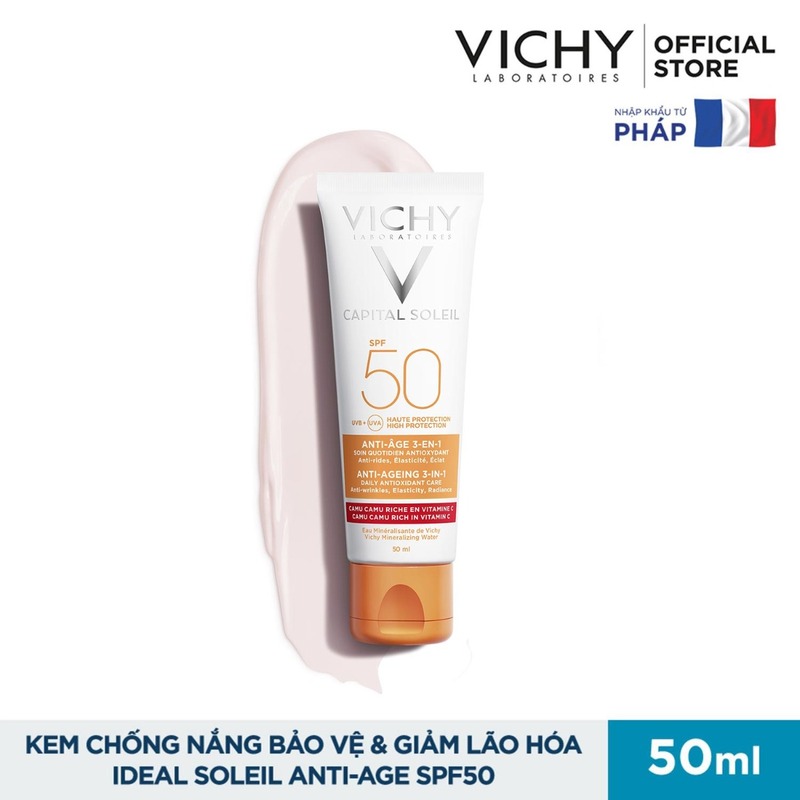 Bộ Sản Phẩm Vichy Chống Nắng Ngừa Lão Hóa Phục Hồi Và Nuôi Dưỡng Da