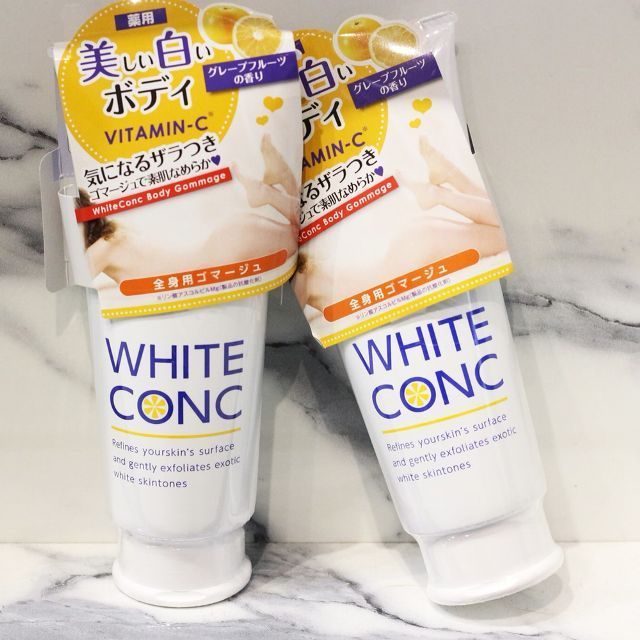 Tẩy Tế Bào Chết Body White Conc Dưỡng Trắng Da 150ml