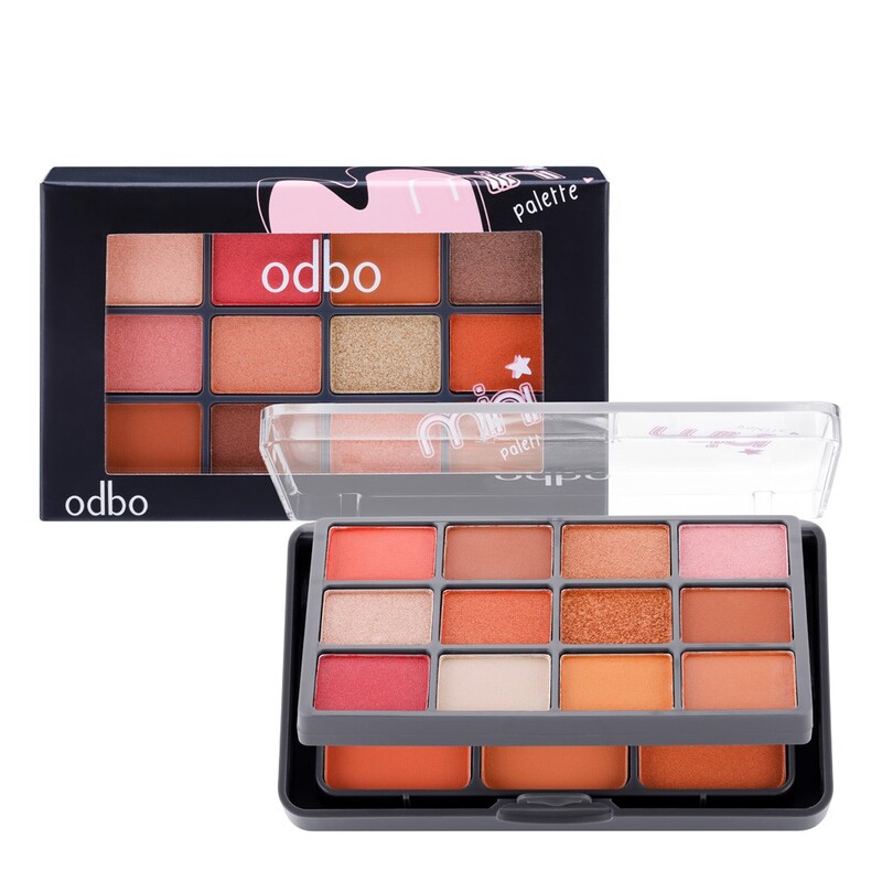 Phấn Mắt Odbo 12 Ô Mini Palette OD1036 - 03