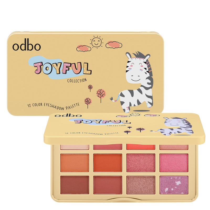 Phấn Mắt Odbo Joyful OD298 12 Ô - 02