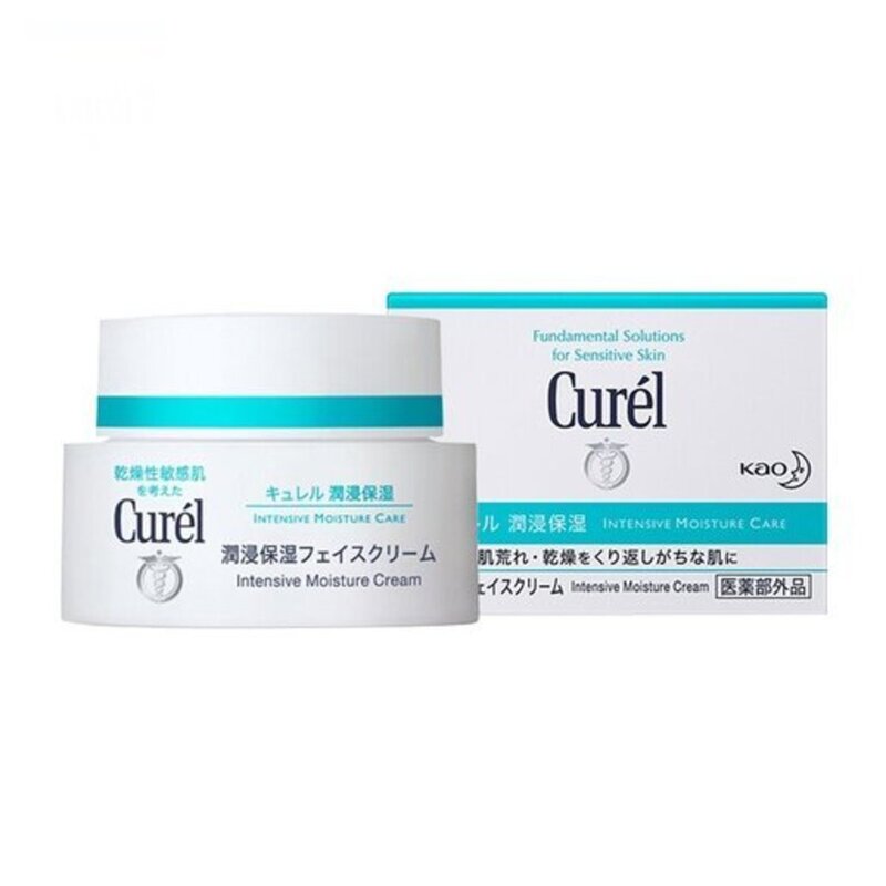 Kem Dưỡng Curél Intensive Moisture Care Cấp Ẩm Chuyên Sâu 40g