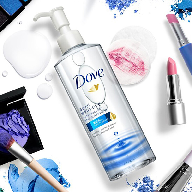 Nước Tẩy Trang Dove Micellar Cho Da Khô & Da Thường 235ml