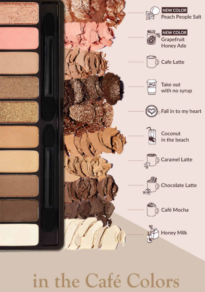 Phấn Mắt 10 ô Etude House Play Color Eyes - Caffeine Holic