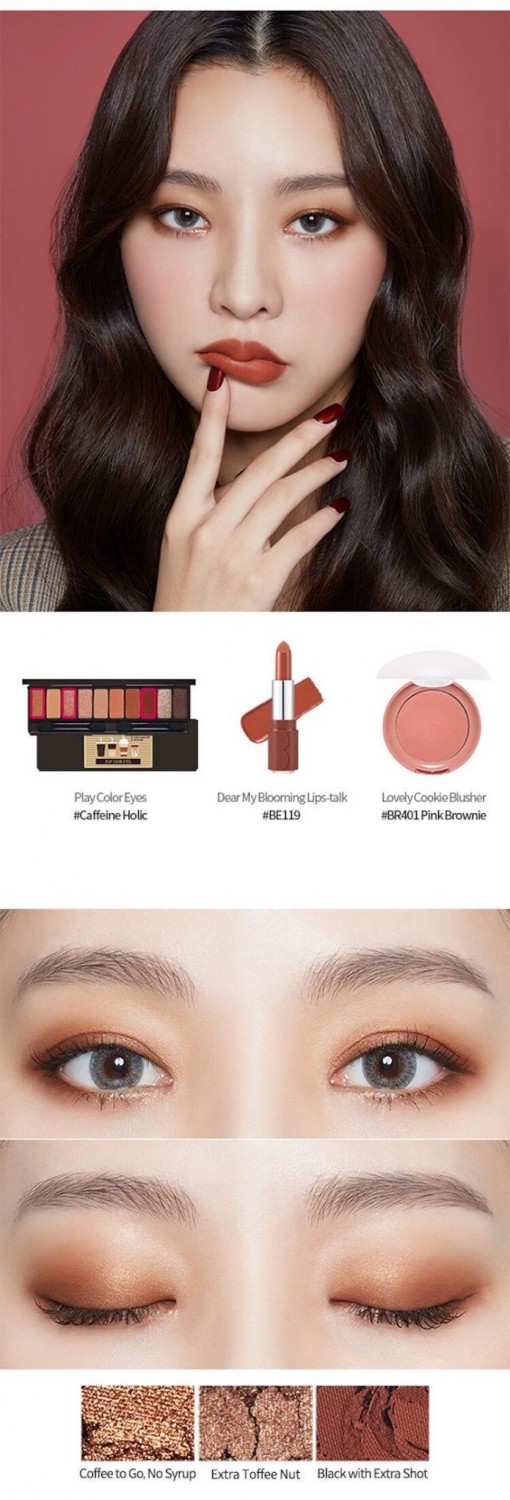 Phấn Mắt 10 ô Etude House Play Color Eyes - Caffeine Holic
