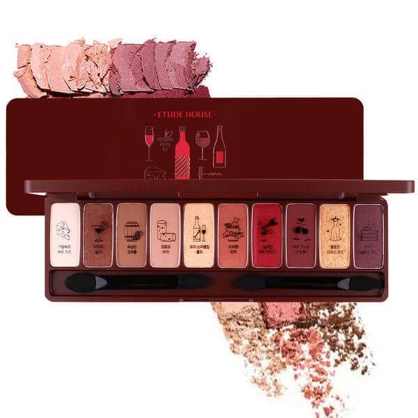 Phấn Mắt 10 ô Etude House Play Color Eyes - Wine Party