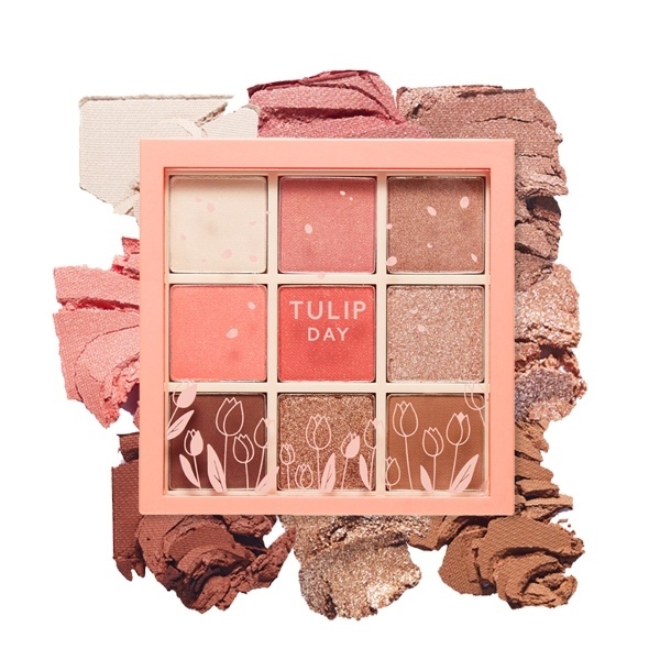 Phấn Mắt Etude House Play Color Eyes 9 Ô - Tulip Day