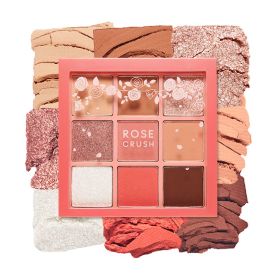 Phấn Mắt Etude House Play Color Eyes 9 Ô - Rose Crush