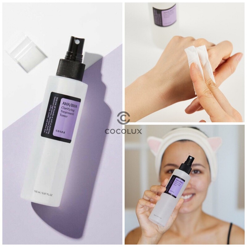 Nước Hoa Hồng Cosrx AHA BHA Clarifying Treatment 150ml