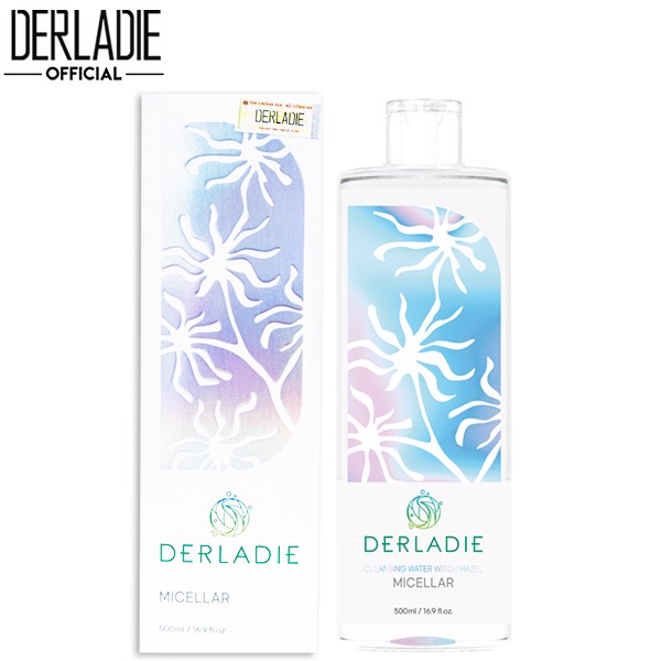 Nước Tẩy Trang Derladie Cây Phỉ Kháng Viêm 500ml