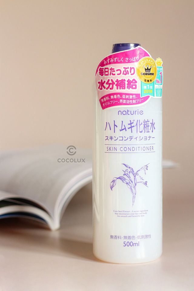 Nước Hoa Hồng Naturie Skin Conditioner Ý Dĩ 500ml MC