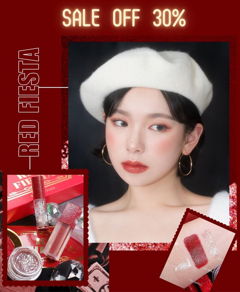 Bộ Son Black Rouge Red Fiesta Edition Mini Size