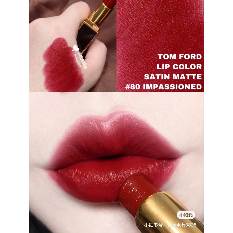 Son Thỏi Tom Ford Lip Color Satin Matte 80 3.3g