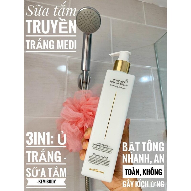 Sữa Tắm Medifferent In Shower Tone-Up Cream