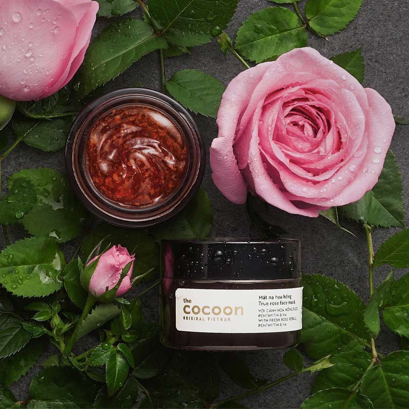 Mặt Nạ Cocoon Cấp Ẩm, Làm Mềm Da Từ Hoa Hồng 100ml