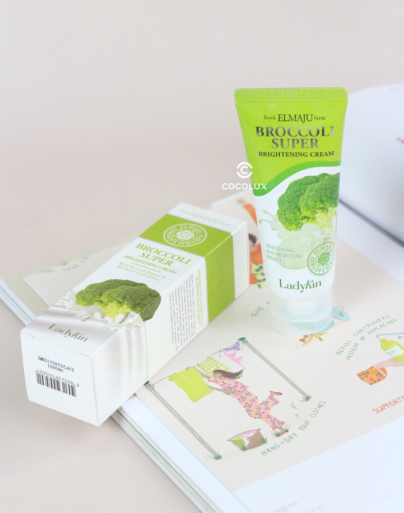 Kem Dưỡng Broccoli Super Brightening Cream Bông Cải 60ml