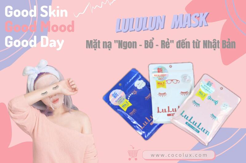 Mặt Nạ Lululun Pink - Cân Bằng Ẩm 