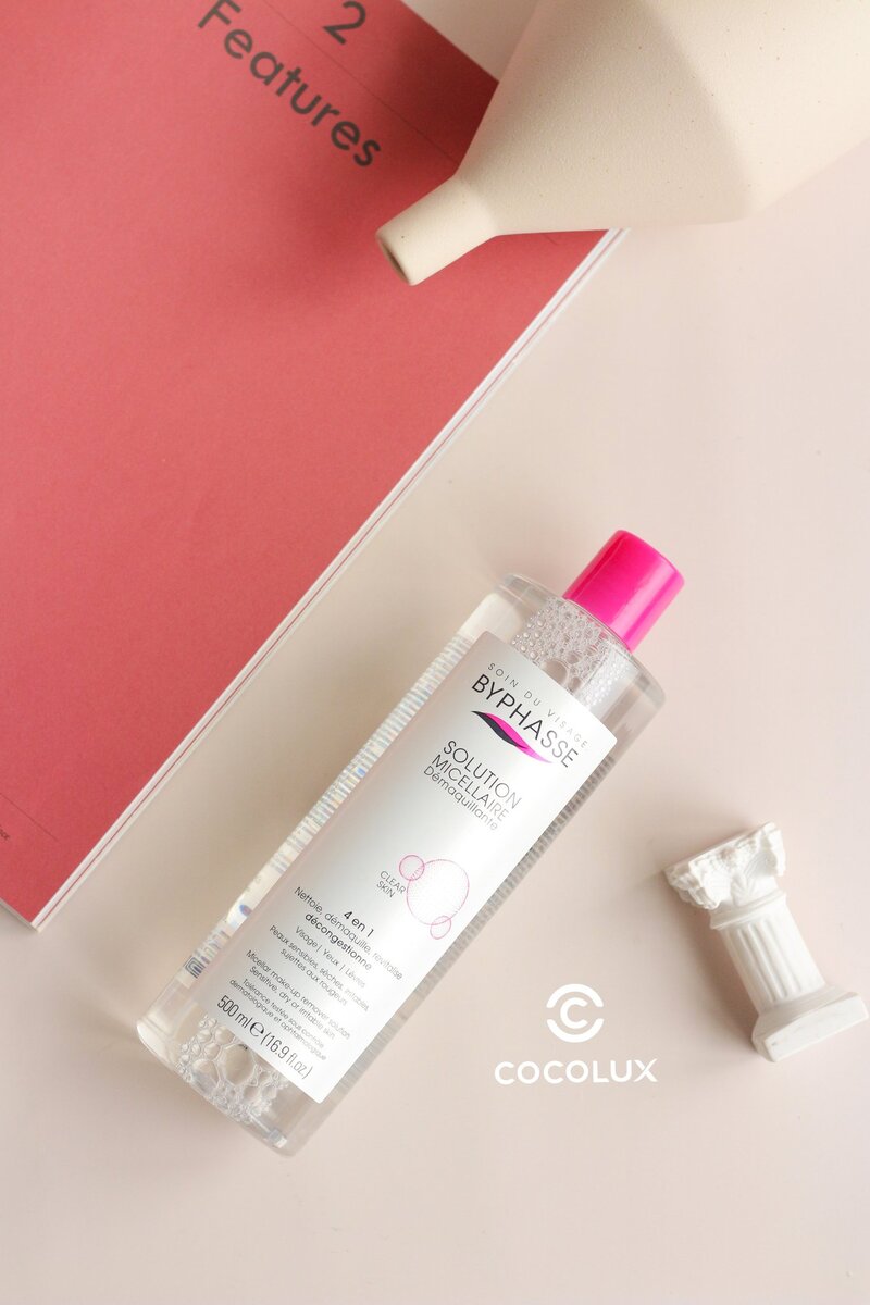 Nước Tẩy Trang Byphasse Solution Micerallaire Face 500ml