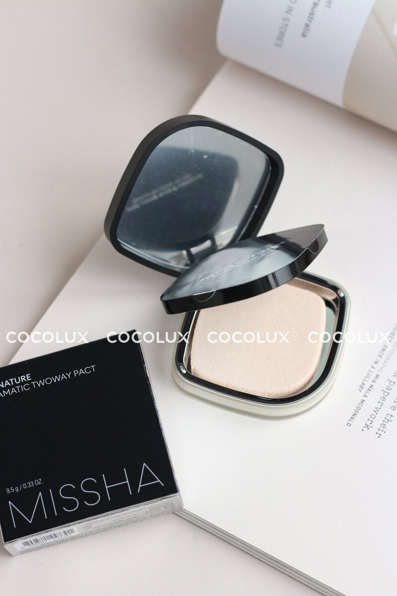 Phấn Phủ Missha Signature Dramatic Two Way Pact SPF25