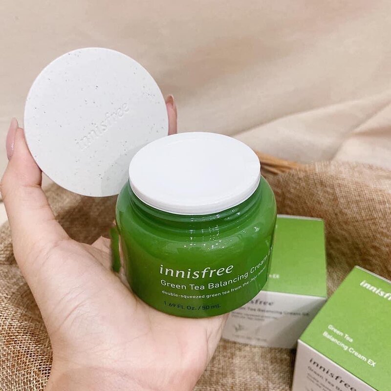 Kem Dưỡng Innisfree Green Tea Balancing Cream EX 50ml