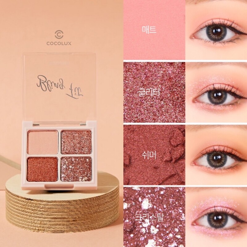Phấn Mắt Karadium 4 Ô Bling Fit Bijou Box Shadow - Rose Quartz
